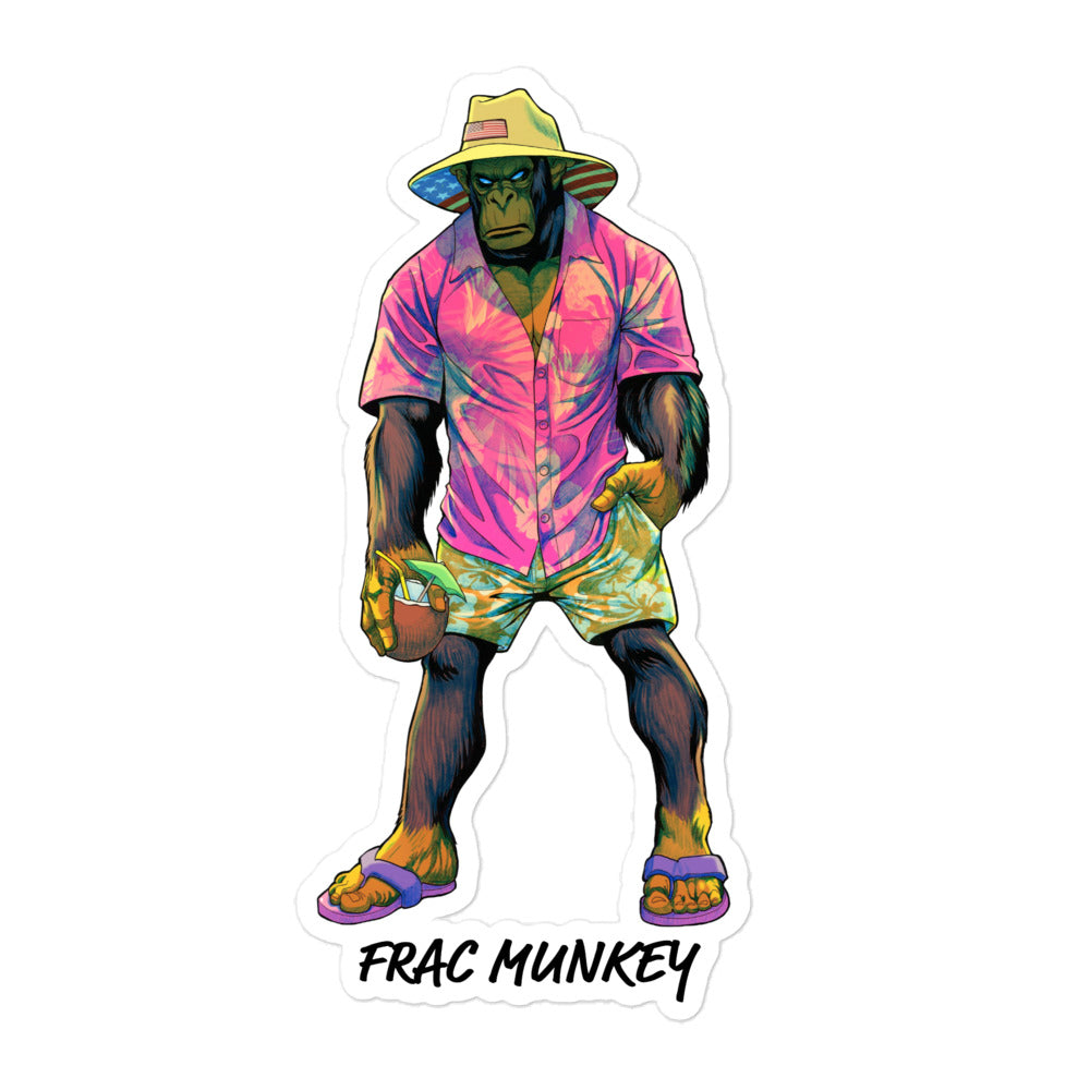 Z- Day 14 Pink Munkey Sticker